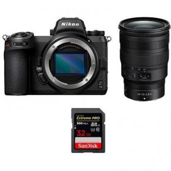 Z7 II + Objetivo 24-70mm f/2.8 S + SanDisk 32GB Ultra Rápido – Paquete Premium
