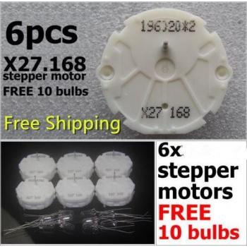 6 PCS X27 168 Stepper Motor Gauge Cluster Bulbs for GM GMC Cars and Trucks 2003-2006