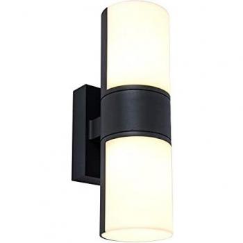 LUTEC 2-Bulb Cyra Outdoor Wall Light