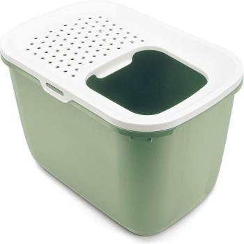 Savic Katzentoilette Hop In botanical green