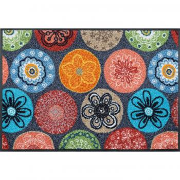 Tapis Wash + Dry Motif Géométrique