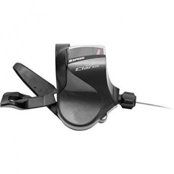 SHIMANO Schalthebel CLARIS SL-R2000/-R2030, Rechts, 8-fach, Schelle, Grau, Inkl