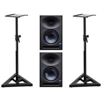 Presonus Eris E7 XT Aktives Studiomonitor Set inkl. Boxenstativen