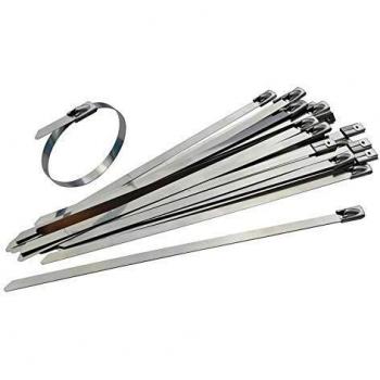 Faithfull CT29046SS 4.6 x 290 mm Stainless Steel Cable Ties