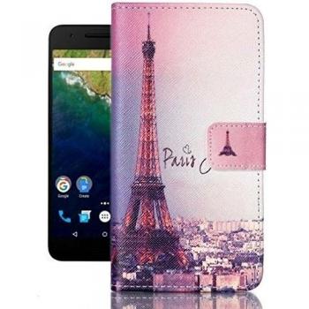 Protector de Tela y Wallet Integrado – Huawei Nexus 6P