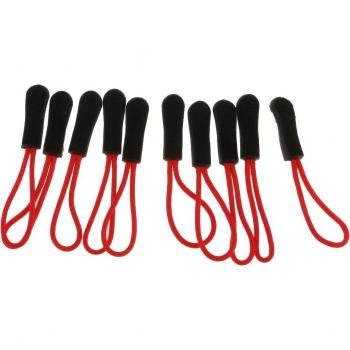 DIY Zipper Pulls, 10pcs Cord Slider Accessories for Jackets and Luggage