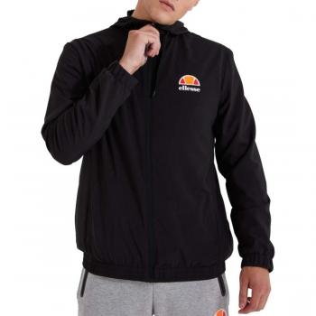 Giacca da Tuta Ellesse Sella, felpa nera per uomo, taglia L