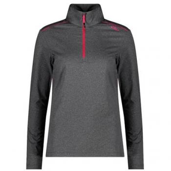 Cmp Women's XL Black Half Zip Fleece Jacket