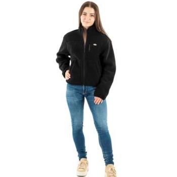 Dickies Mount Hope Black Full Zip Fleece for Women XS