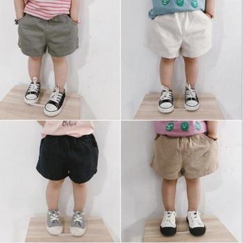 Pantalones cortos estilo coreano para niños