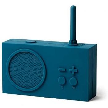 Radio FM & Enceinte Bluetooth Lexon Tykho 3 BLEUE CANARD