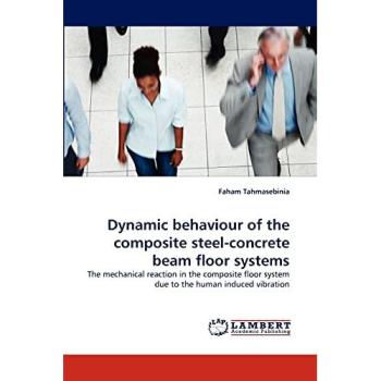 Dynamic behaviour of the composite steel-concrete beam floor systems: The mechanical reaction in the composite floor system due to the human induced vibration