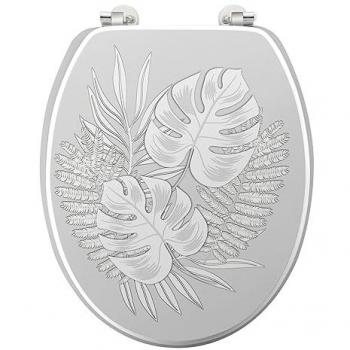 Dynamic24 Amber Toilettendeckel mit stabilen Scharnieren