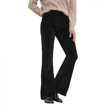 Pantalon Tall Sally Kick Flare en tissu côtelé