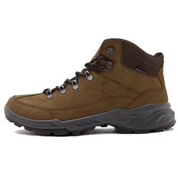 North Ridge Explorer Series – Waterproof Mid‑Walking Boots, Male, Brown, Size 12