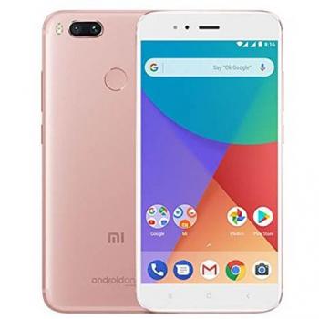 Xiaomi Mi A1 Rosa Dorado, 5.5 Pantalla, Doble SIM, 4GB RAM/64GB ROM, Cámara 12/5MP, Android 7