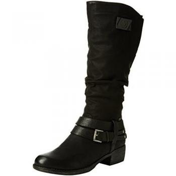 Rieker Damen Schwarz Stiefel 93158, Kurzschaft, 37