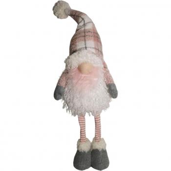Battery Operated Pink Christmas Gonk with Telescopic Legs