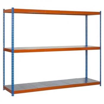 Estantería Modular Ecoforte 1204-3 Azul/Naranja/Galva