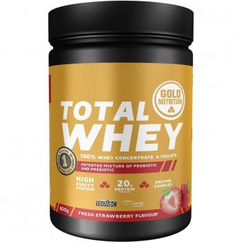 GoldNutrition Total Whey Sabor Fresa 800g