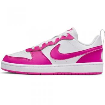 COURT BOROUGH LOW RECRAFT (GS) CHAUSSURES BEBE/ENFANT 36 Couleur WHITE/LASER FUCHSIA