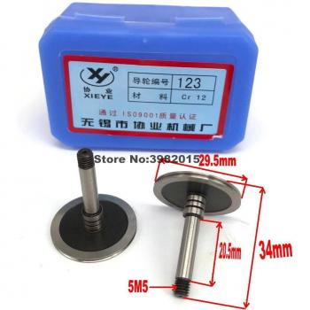 Roue de guidage de poulie pour machine de découpe de fil, Cr12, 123 OD29.5 * L34mm