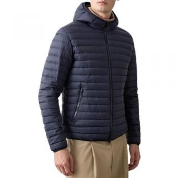 Colmar Piumino Leggero con Cappuccio Blu Navy