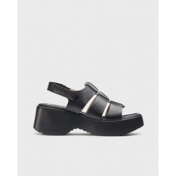 Odisei A2422T Taupe Court Shoes Black Women