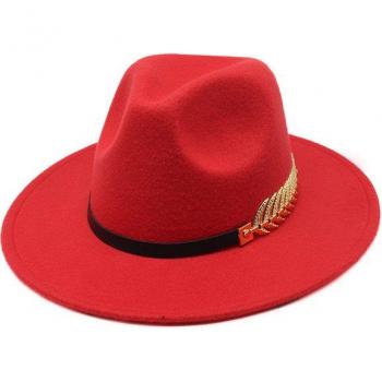 Dame Fedora Hoed met Filtrodecoratie