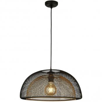 Honeycomb 1 Light Double Layered Mesh Pendant