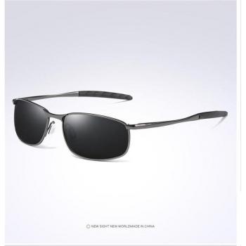 Men's Silver Pilot Eyewear with Black Glasses