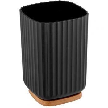 Soporte para cepillos de dientes Rotello en color negro