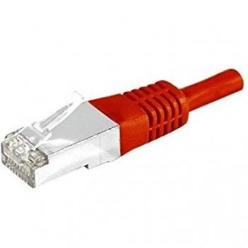 Patchkabel 10 m S/FTP CAT.6A EIA/TIA – rot