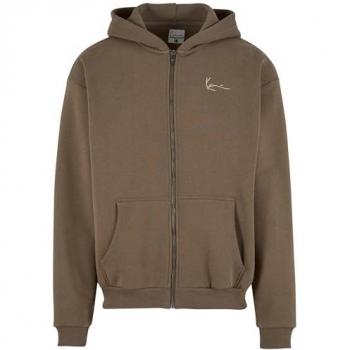 Karl Kani XS/XL Essential Ziphoodie Braun – Herren