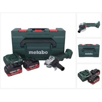Metabo Winkelschleifer 18 V mit 2x 8,0 Ah Akkus