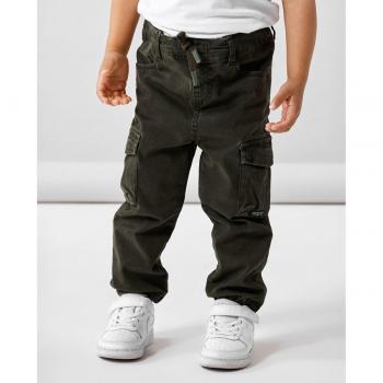 Pantalón Niño Cargo Verde Estilo NMMBen