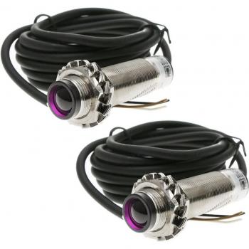 Barrera Fotocélula NPN BeMatik 10‑36 VDC 5 m M18