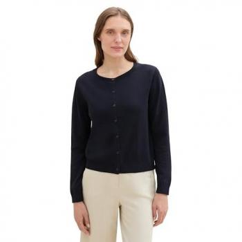 Tom Tailor Damen Cardigan Dunkelblau Größe L
