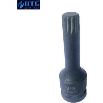 1/2 DR. Impact Spline Bit Socket Set M13-M18, 78mm Length