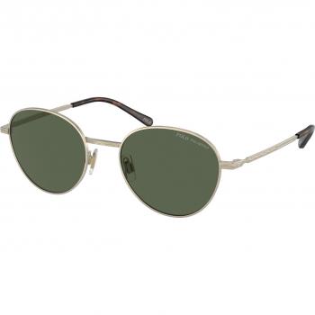 Polo Ralph Lauren Gafas de Sol Polarizadas PH 3144 92119A 51 Lentes Hombre Dorados