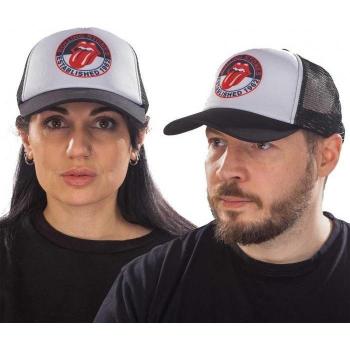 Casquette à panneaux en mesh The Rolling Stones Est. 1962 Noir/blanc Taille Unique