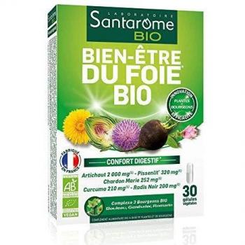Santarome Bio Bien-Être du Foie 30 Gélules