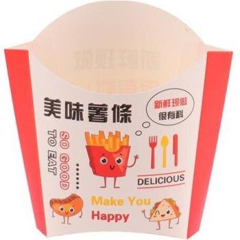Bulk 100-Pack Disposable Snack Food Case