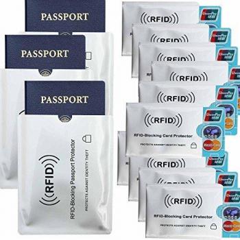 Estore RFID‑Schutzcase für Karten & Pässen