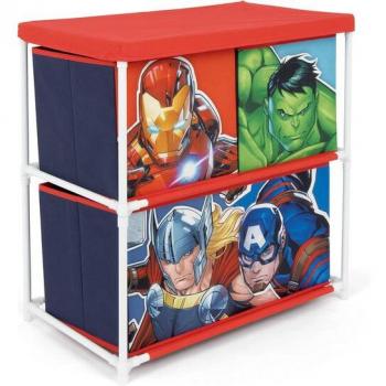 Estantería de juguetes Avengers 3 cajones 53 x 30 x 60 cm
