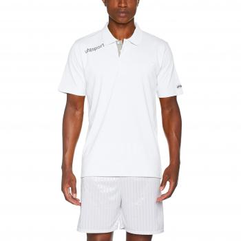 UHLSPORT Männer Polo Shirt Essentia Weiß M