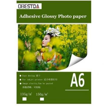 150g High Glossy Self-Adhesive Inkjet Photo Paper
