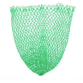 Red de pesca de nailon, 45/50 cm, plegable, malla rombo verde