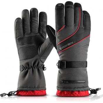 GoloveJoy SK03 Gants Thermiques – Résistants à l'Hiver, Pôle pour Snowboard & Moto