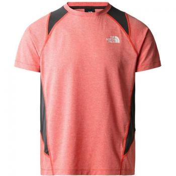 Maglietta rossa The North Face per uomo sportiva
